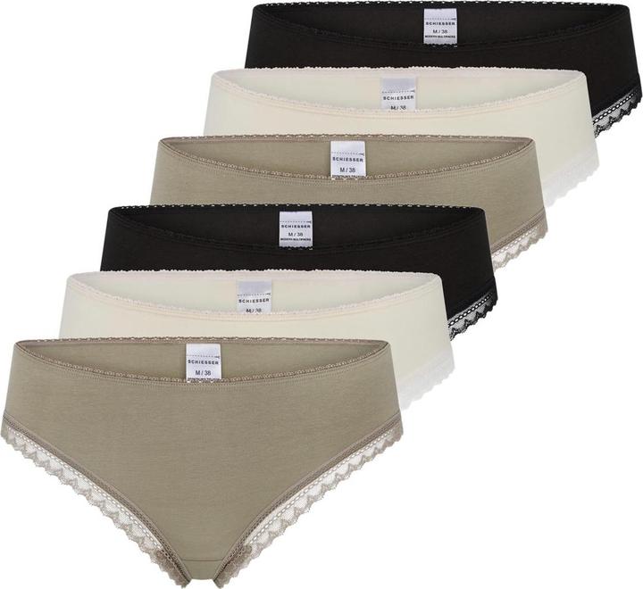 Immagine prodotto Schiesser 6er Pack Modern Multipacks String (38, M, confezione da 6)