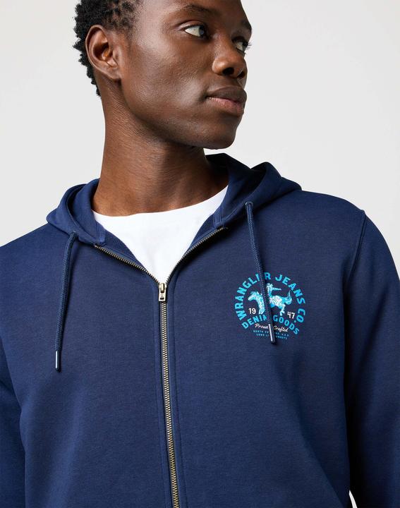 Produktbild Wrangler Sweatjacke Graphic Zip Hoodie (M)