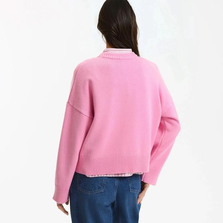Produktbild La Redoute Collections Pullover mit Rundhalsausschnitt (XL)