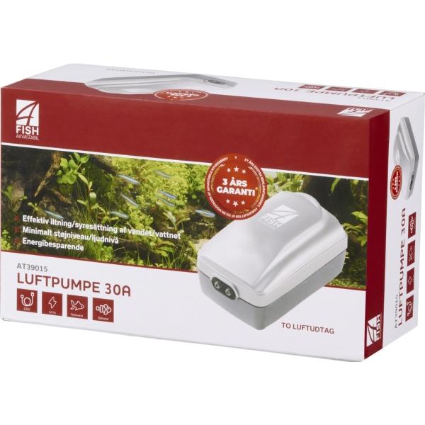 4fish Luftpumpe 30A 2 x 1,5 L/M, 3,5W (sonstige Gegenstände), Aquarium Dekoration
