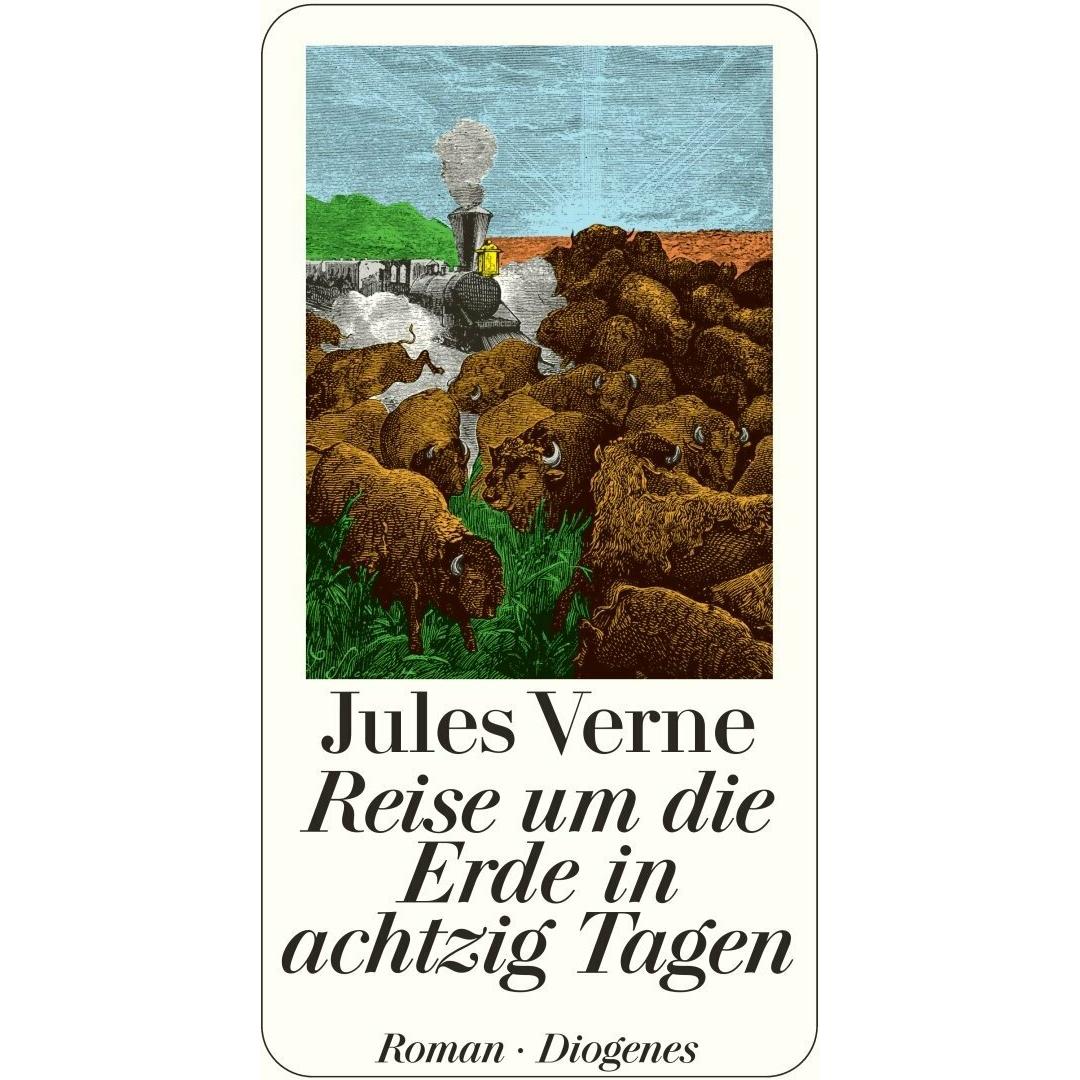 Thumbnail - Reise um die Erde in achtzig Tagen, Belletristik von Jules Verne