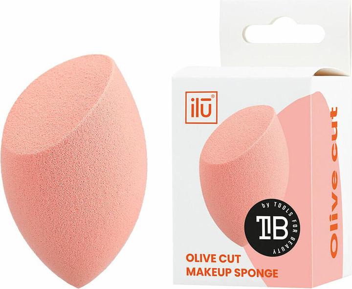 Image du produit Tools for Beauty T4B ILU Éponge de maquillage en forme d'olive pour le fond de teint, l'anticerne et la poudre