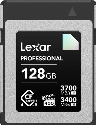Produktbild Lexar CFexpress PRO 4.0 Type B DIAMOND Series 128GB - R3700/W3400MB/s - VPG400 (128 GB, CFexpress Typ B)