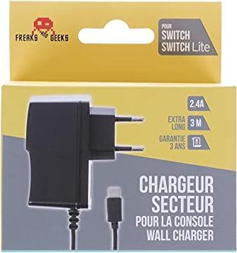 Actual product image Freaks and Geeks Ac Usb-C power supply for (Switch)