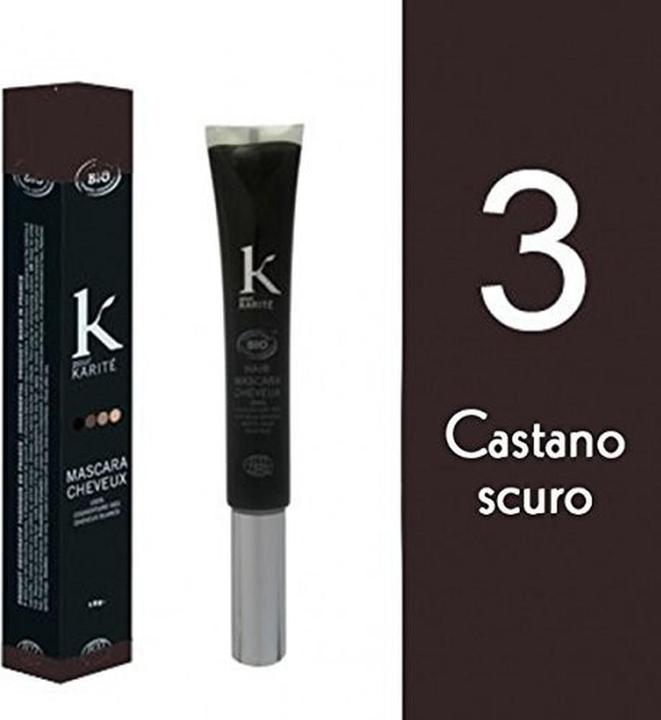 Produktbild K pour Karité Hair Mascara (Dunkles kastanienbraunes Haar)