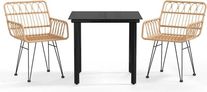 Produktbild vidaXL Garten Essgruppe