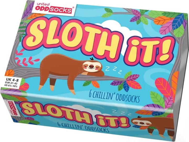 Actual product image United Oddsocks Sloth it (pack of 3, 37 - 42)