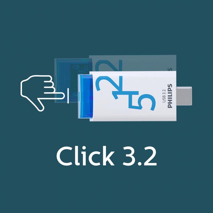 Immagine prodotto Philips Click (512 GB, USB-C)
