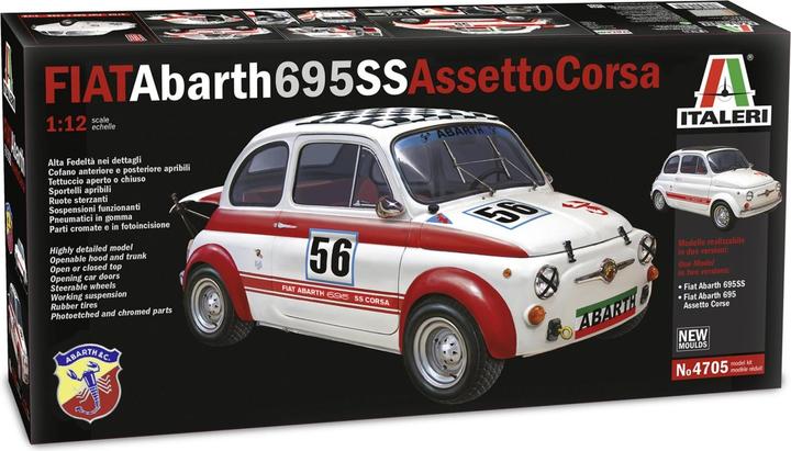 Actual product image 1:12 FIAT Abarth 695 SS/ Assetto Corsa