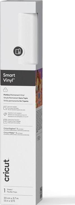 Produktbild Cricut SMRTVNL P WHITE 13 IN X 12 FT EMEA (1 x)