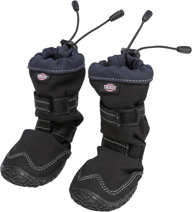 Produktbild Trixie Walker Active Long protective boots, S, 2 pcs., black (S, Hundeschuhe)