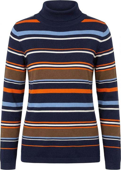 Hajo Streifen-Rollkragenpullover (40)