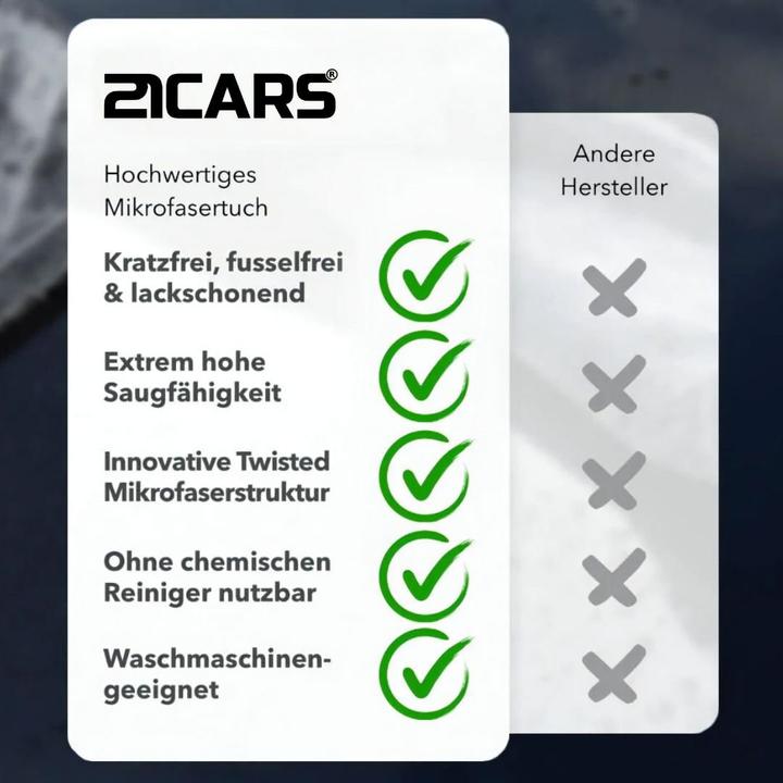 Produktbild 21cars XXL Auto Trockentuch