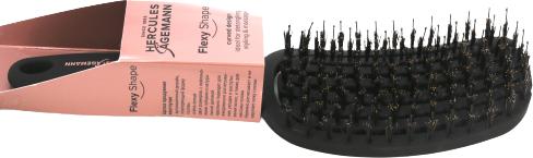 Produktbild Hercules Sägemann HERCULES Bürste 9155 mittel Softtouch mit Naturborsten sz Flexy Shape