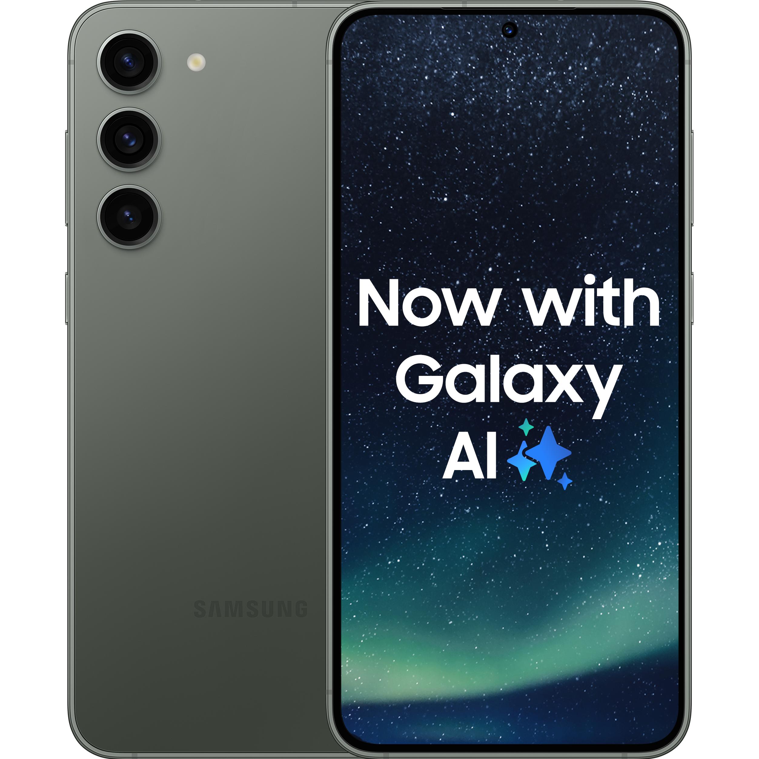 Samsung Galaxy S23+ (512 GB, Green, 6.60", SIM + eSIM, 5G), Smartphone, Grün