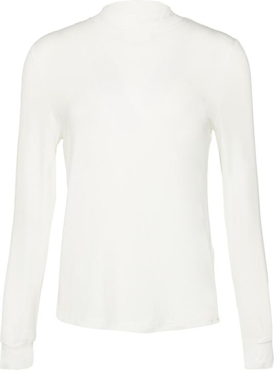 Immagine prodotto Comma T-Shirt Semitransparentes Longsleeve mit Logostickerei am Kragen (46)