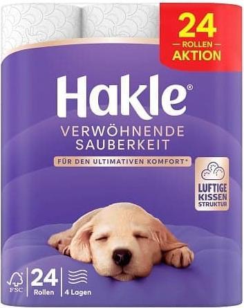 Image du produit Hakle Propreté moelleuse (24 pcs)