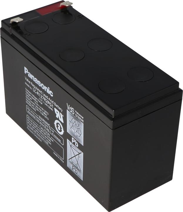 Produktbild Panasonic Akku LC-R127R2PG1 PB, VDS G193046, Faston 6,3mm (12V)