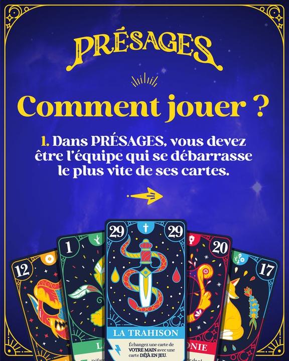 Produktbild Spiral Editions Présages (Französisch, 4 - 6 Spieler)