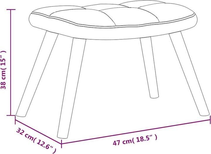 Produktbild vidaXL Relaxstuhl