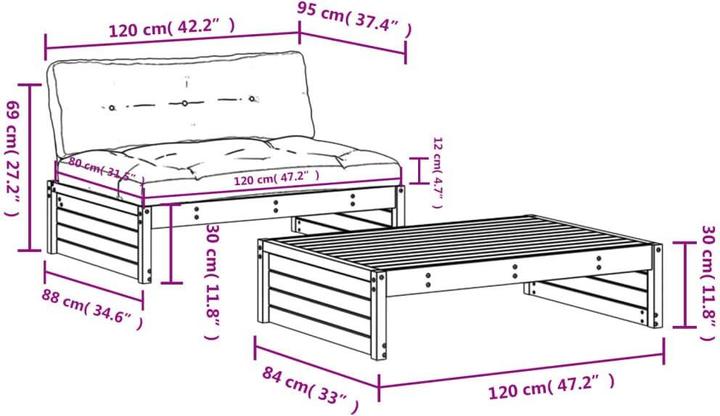 Produktbild vidaXL Rylee