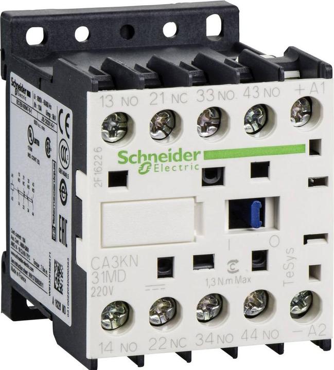 Produktbild Schneider Electric Hilfsschütz, 3S+1Ö, 220V DC CA3KN31MD