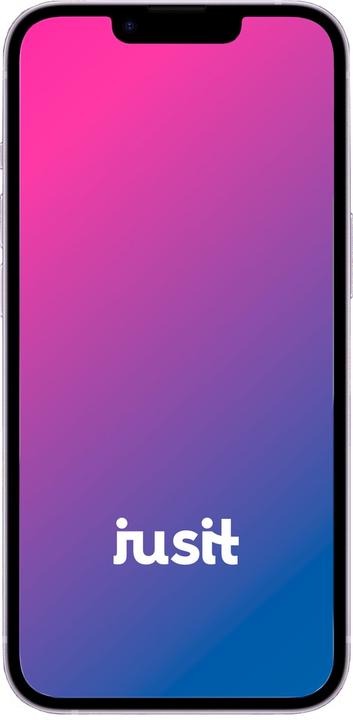 Actual product image jusit iPhone 14 (128 GB, Purple, 6.10", 12 Mpx, A / Like new)