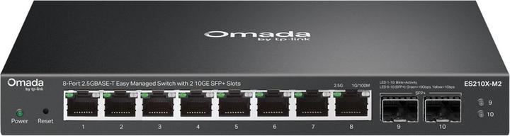 Actual product image Omada ES210X-M2 (8 ports)