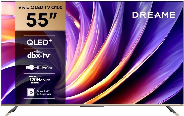 Dreame Vivid QLED TV Q100 (55", QLED, 4K, 2025)