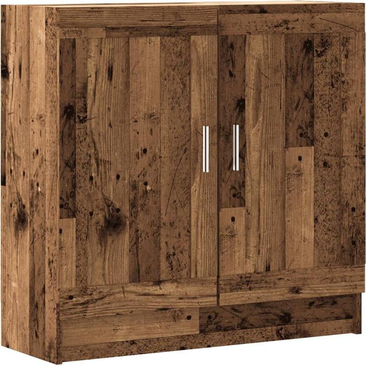 Image du produit vidaXL Bücherschrank Altholz-Optik 82,5x30,5x80 cm Holzwerkstoff (82,5 x 30,5 x 80 cm)