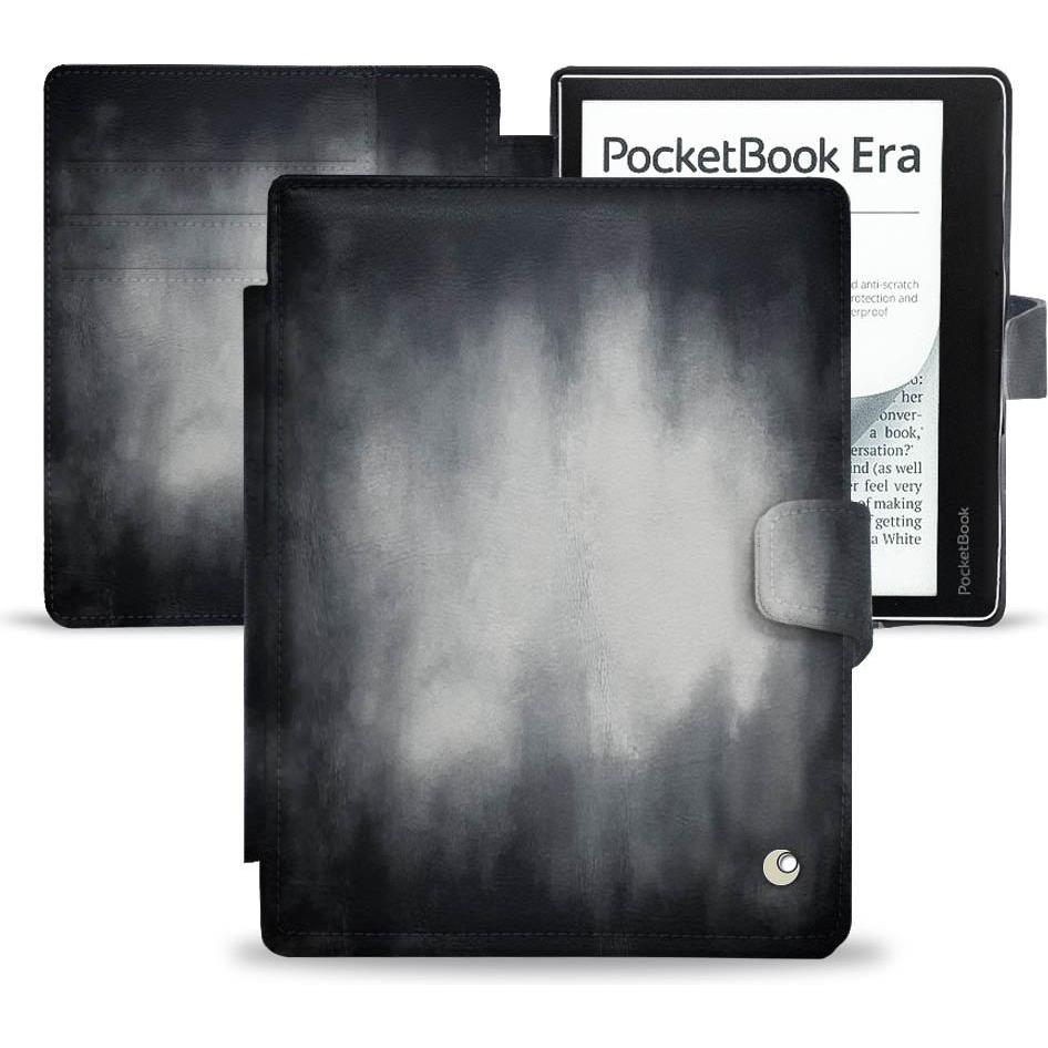 Noreve Lederschutzhülle Wallet, eReader Zubehör, Grau