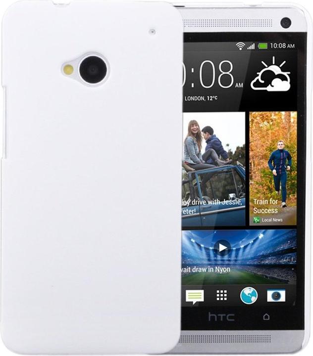 Actual product image König Design Protective cover Hardcase for mobile M7 HTC One White (HTC One M7)