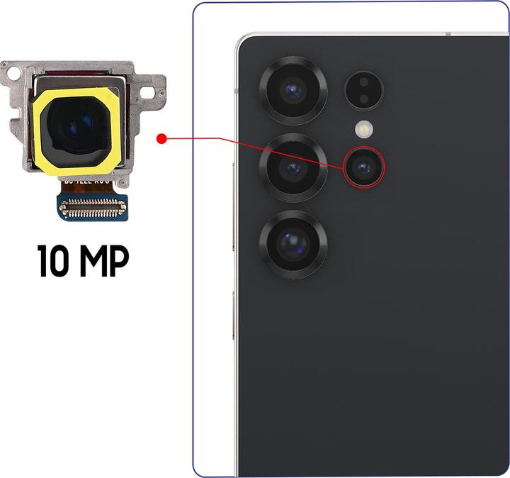 Actual product image Clappio Hauptkamera Galaxy S25 Ultra