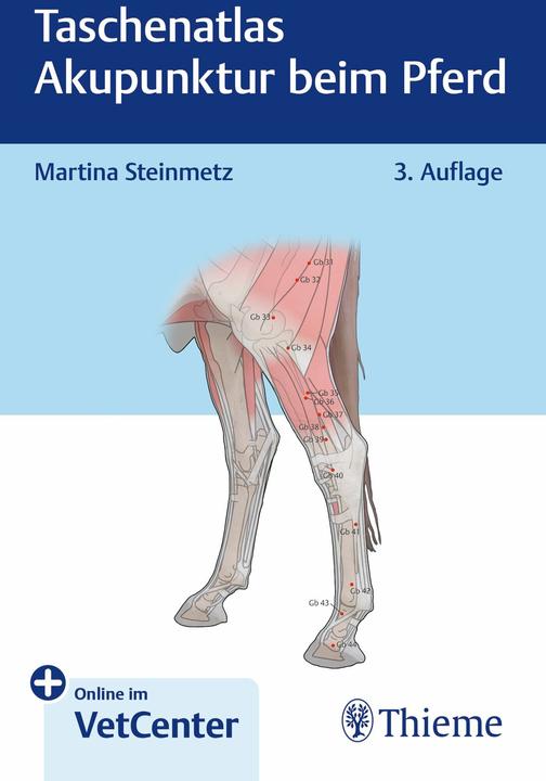 Immagine prodotto Taschenatlas Akupunktur beim Pferd (Tedesco, Martina Steinmetz, 2024)