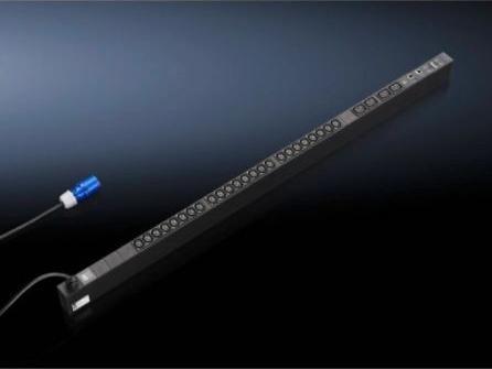 Actual product image Rittal PDU Basic Power distribution managed 16A/3P CEE 42xC13