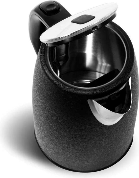 Image du produit Salente IceQueen, bouilloire à ébullition rapide 1.7 l, acier inoxydable, noir (1.70 l)