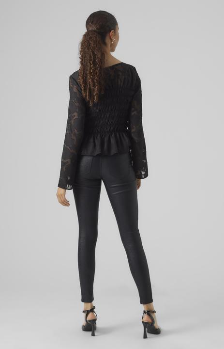 Actual product image Vero Moda VMSOPHIA HR SKINNY COATED JEANS Trousers (32)