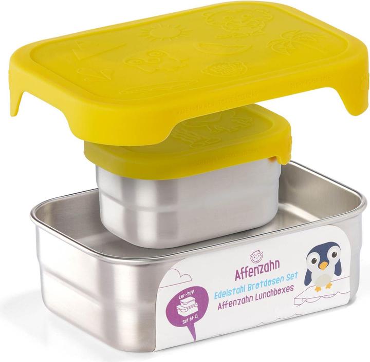 Image du produit Affenzahn Boîte à lunch en acier inoxydable