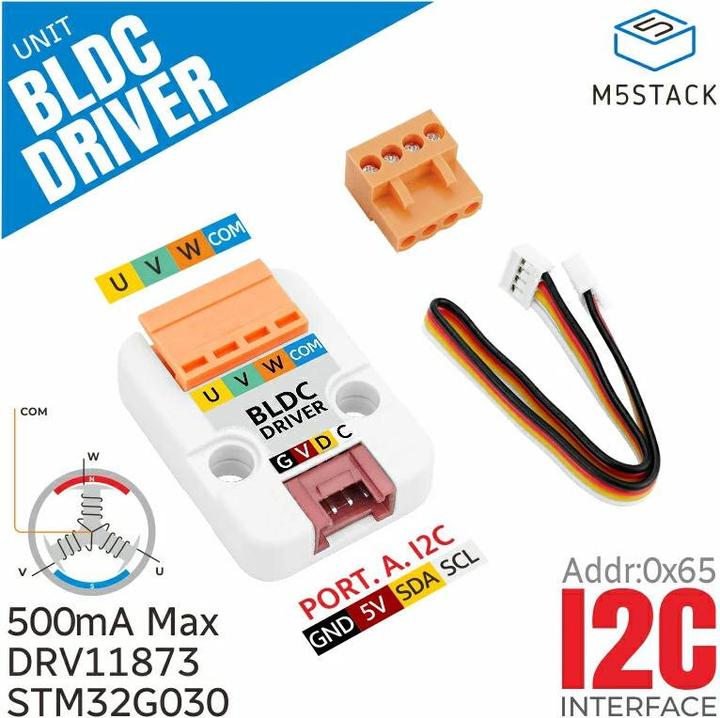 Immagine prodotto M5Stack Unità driver BLDC DRV11873