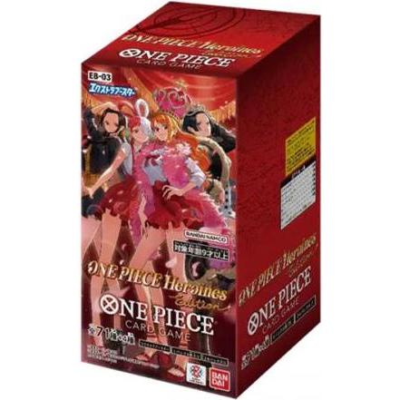 Bandai One Piece EBC-03 Heroines Edition Booster Box (CN) (Cinese, Display del booster)