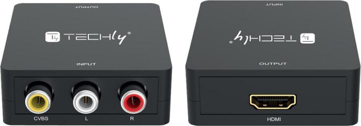 Produktbild NoName AV-Composite-Video- und Audiokonverter 3x Cinch auf HDMI 1080p