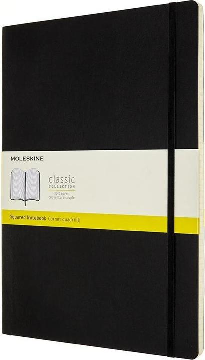 Actual product image Moleskine Notebook classic (A4, Checked, Soft cover)