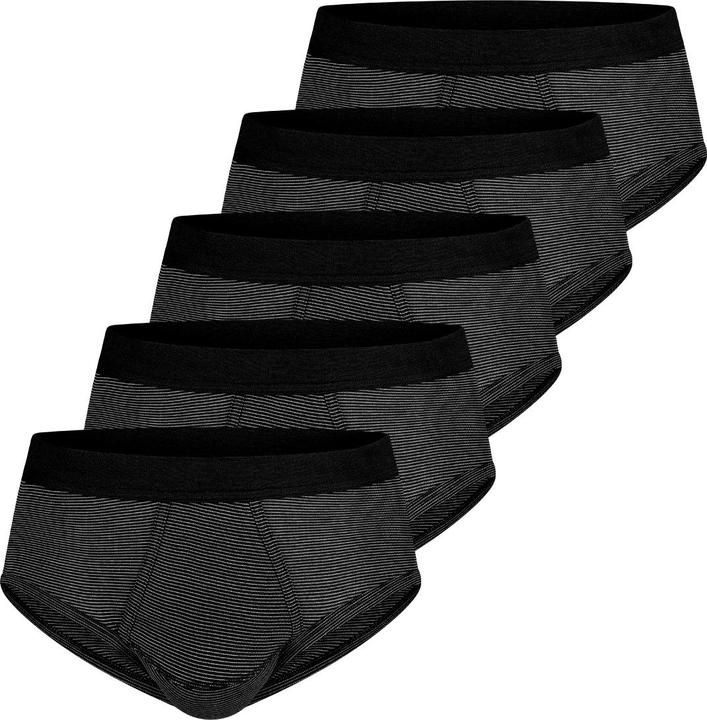 Actual product image ESGE 5-pack - fine rib striped briefs with intervention (XL, 5-pack)
