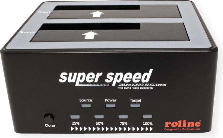 Actual product image Roline HDD docking station