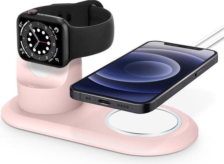Image du produit EKO Station de charge MagSafe 2 en 1 pour Apple Watch et iPhone en TPU