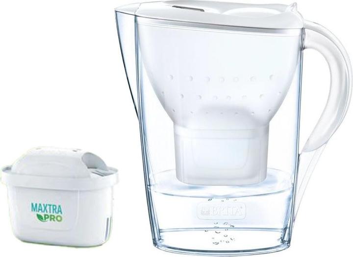 Actual product image Brita Marella White Jug 2 Filters 2,4l Maxtra Pro (2.40 l)