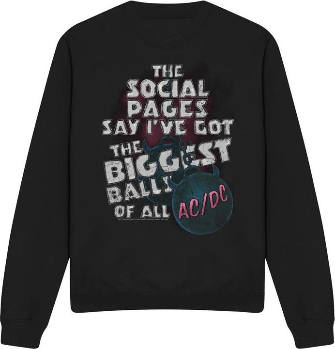 Produktbild AC/DC Big Balls Sweatshirt (S)