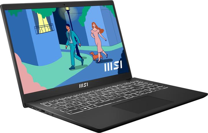 Productafbeelding MSI Modern 15 B12MO-640PL i5-1235U 15,6 FHD 60Hz IPS-Level 16GB DDR4 3200 SSD512 Intel Iris Xe Grafiek (15.60", 512 GB, 16 GB, DE, Intel Core i5-1235U)