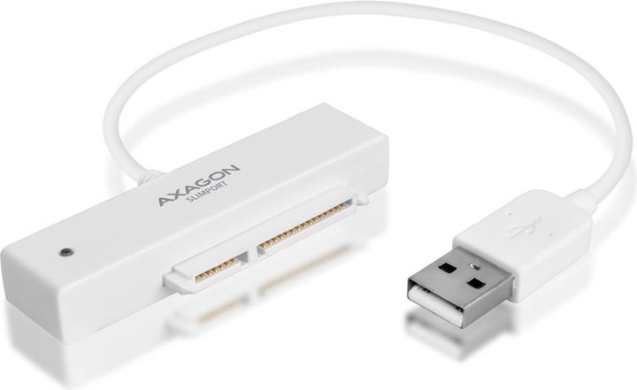 Image du produit Axagon ADSA-1S6 Adaptateur SLIMPort, USB 2.0, 2.5" SSD/HDD, SATA - avec boîtier (2.5")