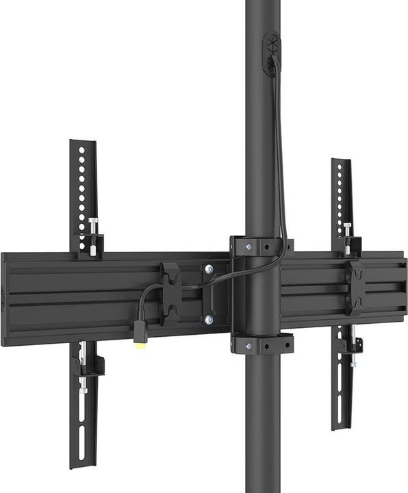 Actual product image Multibrackets Displayhalterung, 65 Zoll, Schwarz, Stahl und (Mounting- / Adapterplates)